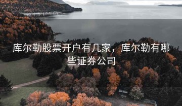 库尔勒股票开户有几家，库尔勒有哪些证券公司