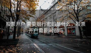 股票开户 需要银行密码是什么，股票开户需要网银吗