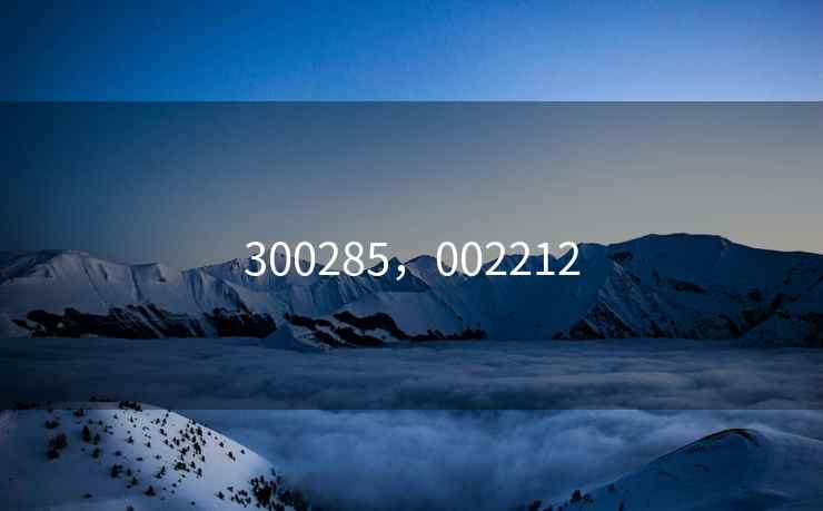 300285，002212