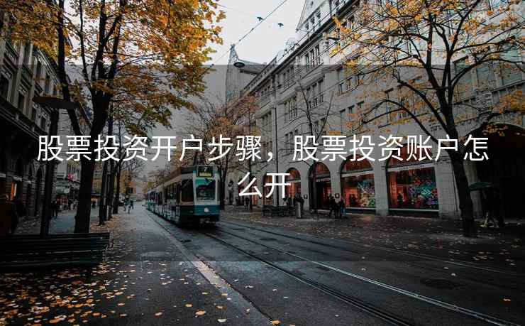 股票投资开户步骤，股票投资账户怎么开