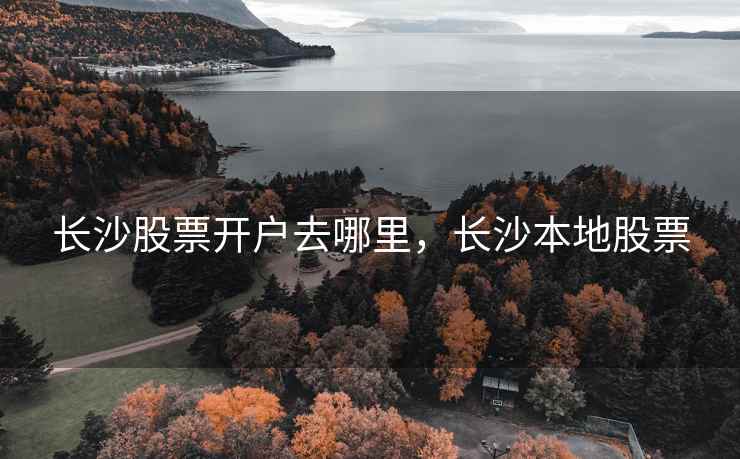 长沙股票开户去哪里，长沙本地股票